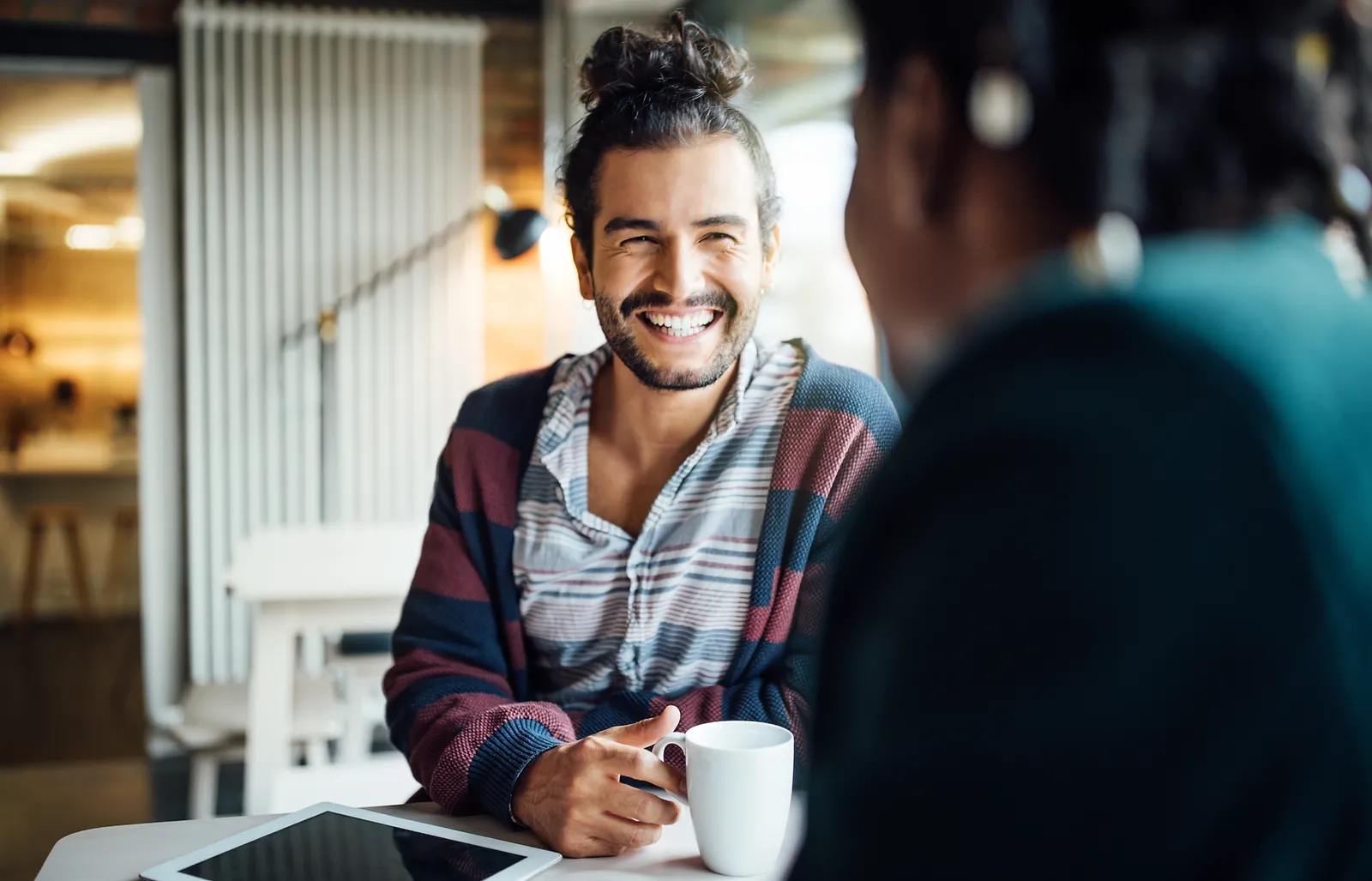 Chatting Over Coffee
